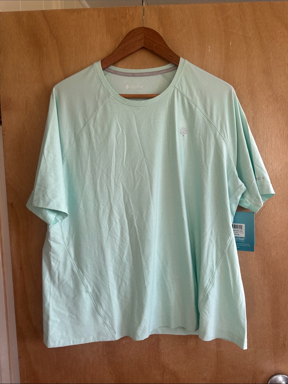 Coolibar women's Short-Sleeve Sun Shirt - Mint Green
